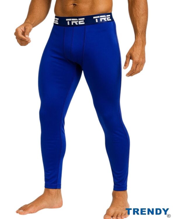 TRE Men's Full-Length Athleisure Tights – Comfortable, Stretchy, and Stylish Activewear - Image 3