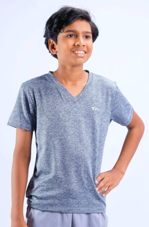 TRE Sportswear - Kid's (Unisex) Dri-fit V-neck T-shirt  - Short Sleeve