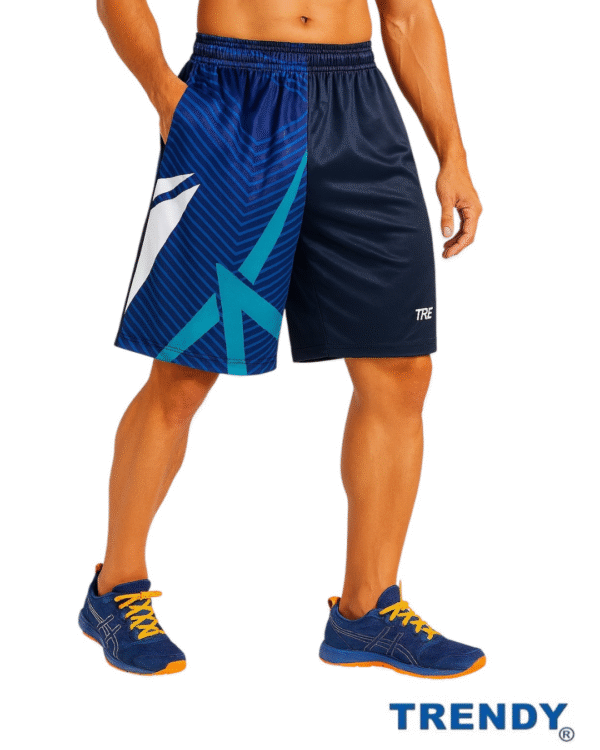 TRE Men's Active Sports Shorts – Quick-Dry, Stretchable, and Performance-Ready - Image 3