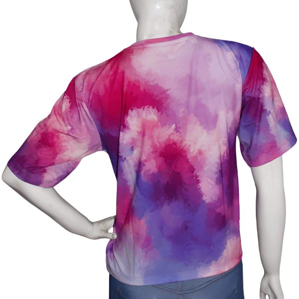 Trendy Casualwear - Women's Oversized Crop Top - Image 12