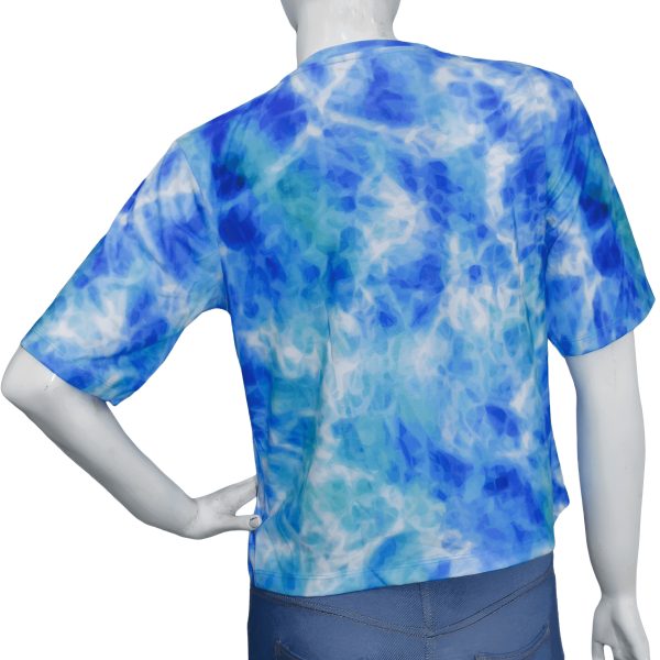 Trendy Casualwear - Women's Oversized Crop Top - Image 3