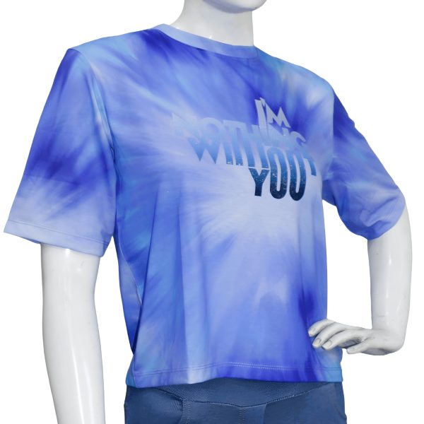 Trendy Casualwear - Women's Oversized Crop Top - Image 7