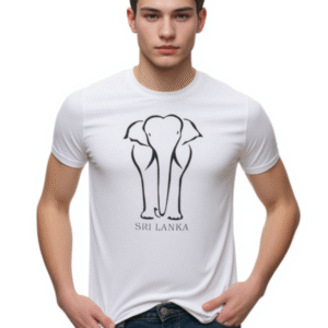 TRENDY Original Elephant T-Shirt – Unisex – White