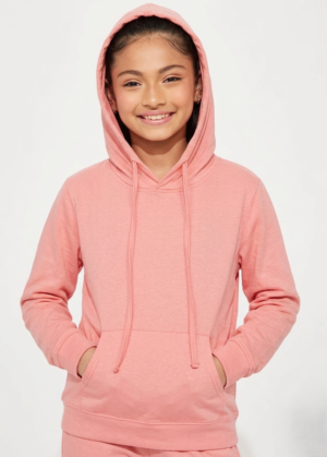 Trendy Kids Wear - Girl's Urban Streetstyle Vibe Check Comfy Cotton Snuggle Hoodie