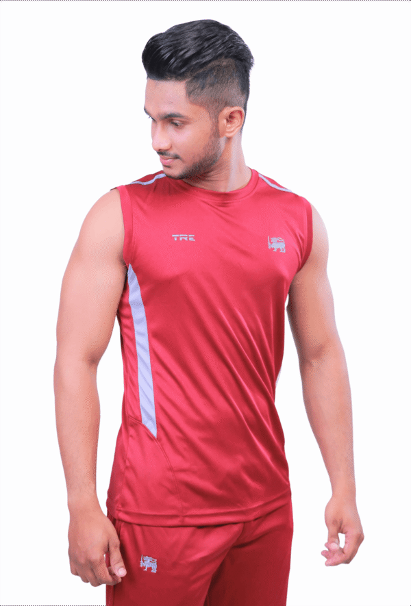 TRE Sri Lanka Cricket Dry Fit Tank Top for Men - Image 2