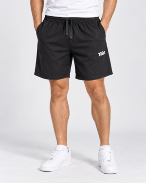 TRE Men's Cotton Sports Shorts – Elastic Waist Casual Wear