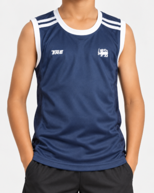 TRE Kids' Sri Lanka Sports Tank Top – Sleeveless Contrast Trim