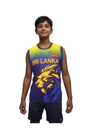 TRE Sri Lanka Cricket Tank Top for Kids – Dry Fit