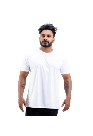 TRE – Men’s Dri-fit Crewneck  T-shirt - White - S/S