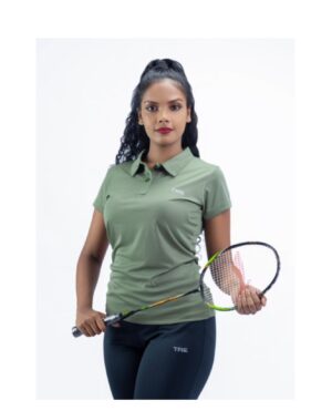 TRE - Dri-Fit Collared Short Sleeve Women's T-Shirt