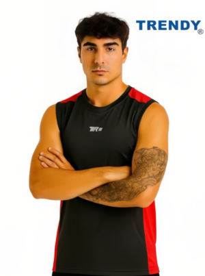 TRE Men's Dri Fit Active Performance Tank – Lightweight, Breathable, Sweat-Wicking Gym Skinnie | Tank Top