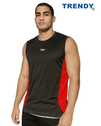 TRE Men's Premium Dri Fit Performance Athletic Tank Top | Skinnie – Breathable, Moisture-Wicking, Gym & Activewear - Image 2
