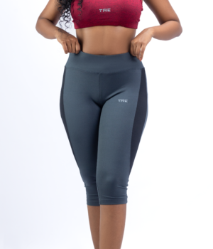 TRE Women's  Dry Fit Sports 3 Quarter High waist Yoga Pant