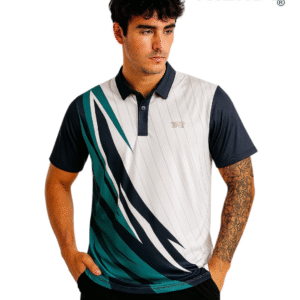 TRE Men's Collared Athleisure T-Shirt – Soft, Comfortable, and Versatile Activewear Tee