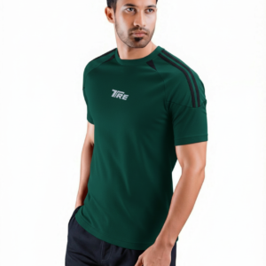 TRE Men’s Dri-Fit Sports T-Shirt for Gym & Training