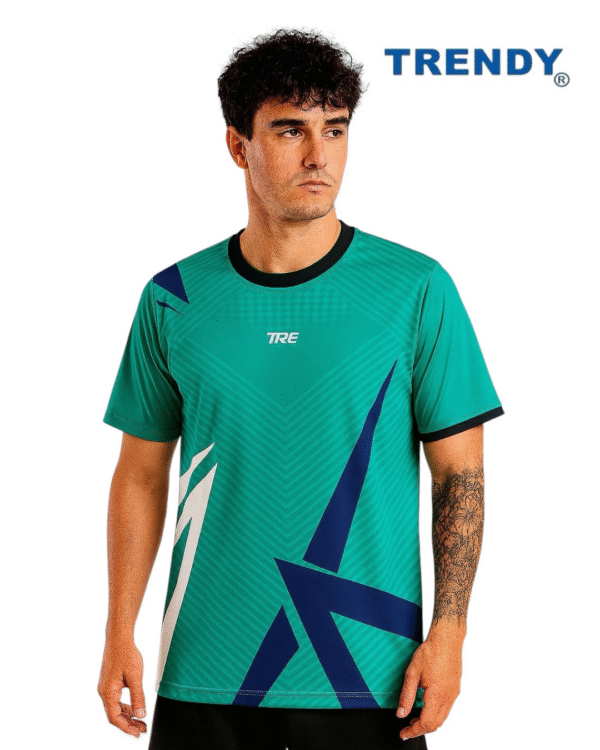 TRE Men's Crew Neck Athleisure T-Shirt – Soft, Comfortable, and Versatile Activewear Tee - Image 2